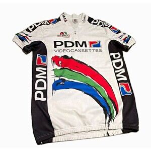 Vintage Ultima Team PDM 1991/1992 Videocassettes Cycling Jersey 5/XL